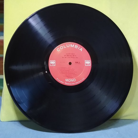 Javier Solis Un Ano Mas Sin Ti One More Year Without You 1964 Vinyl Record MONO - Picture 4 of 5